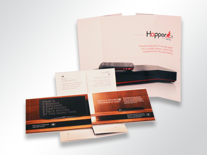 Dish Networks Flapper Direct Mail Promotion Thumb Image