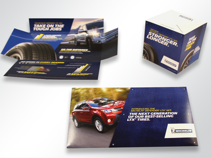 Michelin Pop-Up Cube Mailer Thumb Image