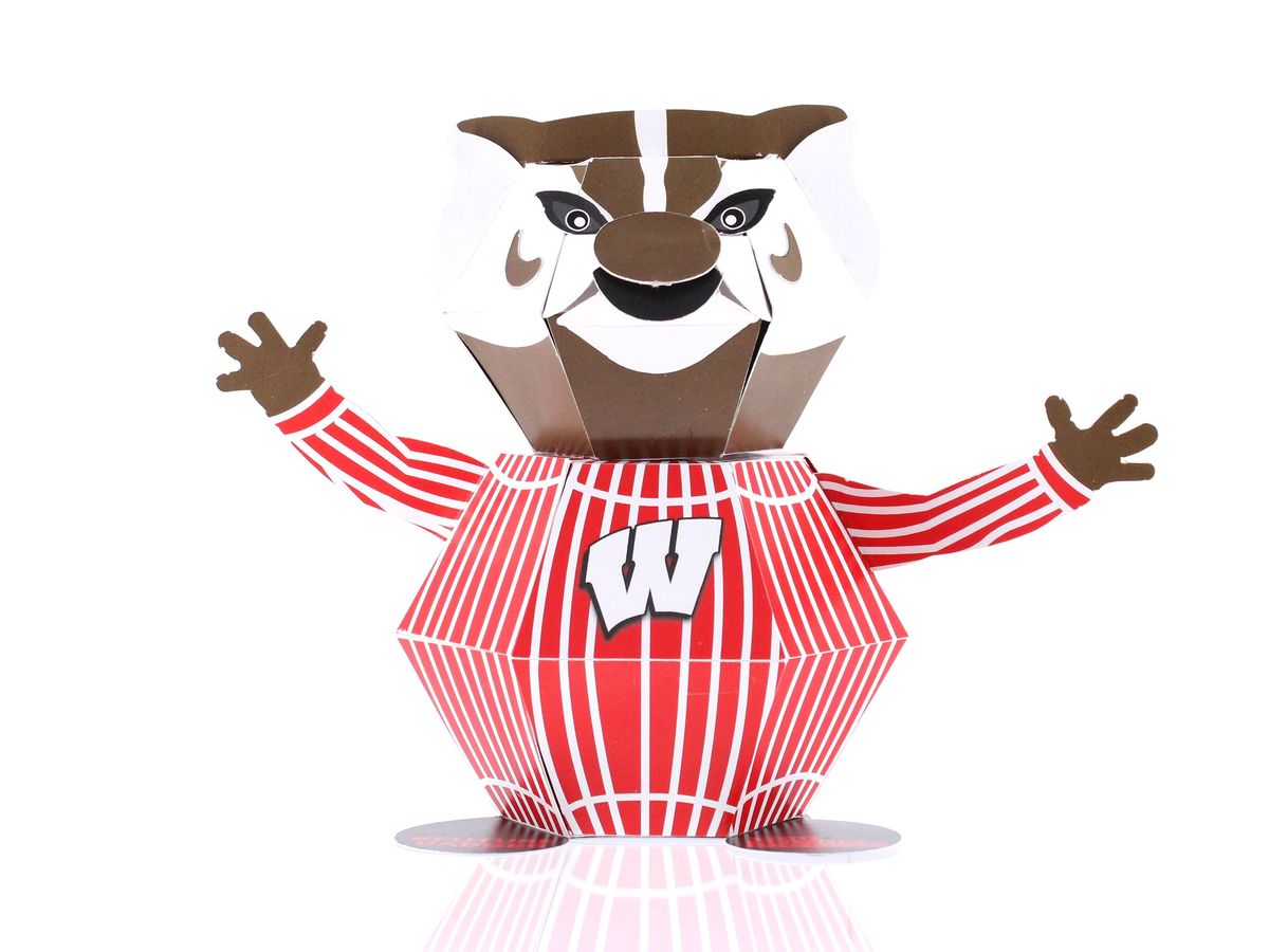 Buckingham Ulysses “Bucky” Badger the Pop-Up Mascot! Thumb Image