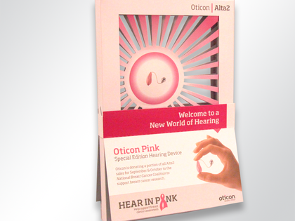 Oticon Pink Counter-Top Display Thumb Image