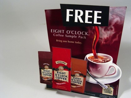 Eight O'Clock Coffee Lenticular Display Thumb Image
