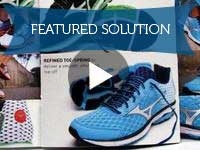 Mizuno Sports Uses Flapper to Introduce New Running Shoe Image