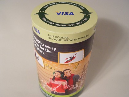 Visa Circular Counter-Top Display Thumb Image